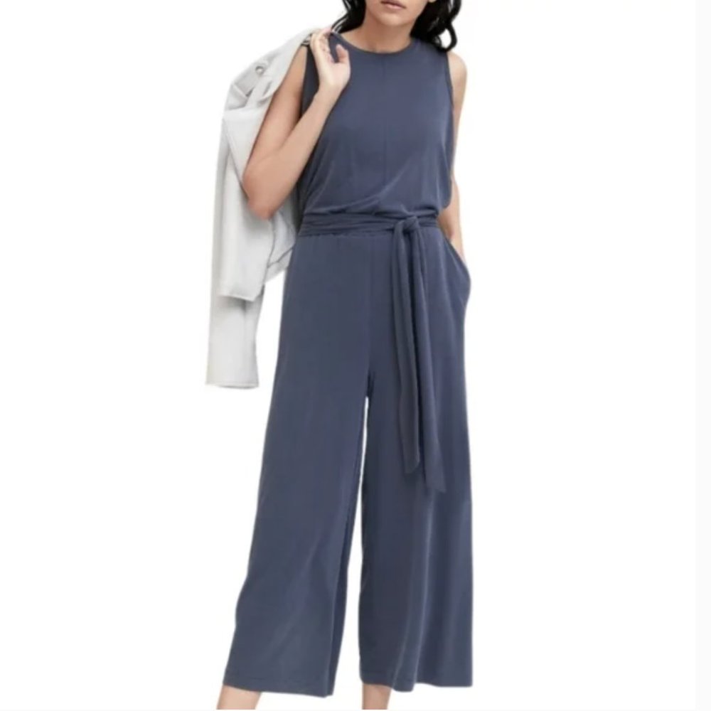 NWT Banana Republic Cropped Wide Leg Jumpsuit